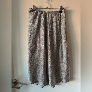 Sienna Sky Black & White Slip Skirt - Size L